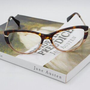 Longchamp LO2629 690 Rx Cat Eye Eyeglass Frames | Tortoise Shell & Pink | EUC